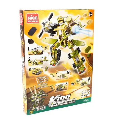 Maxi Robot Army Assemblabile