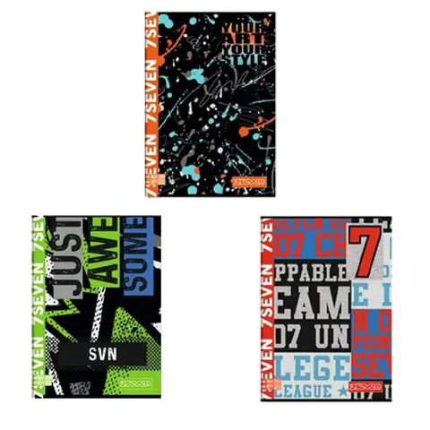 Seven Boy Maxi96 Notebook 100 Grams Rig.1r