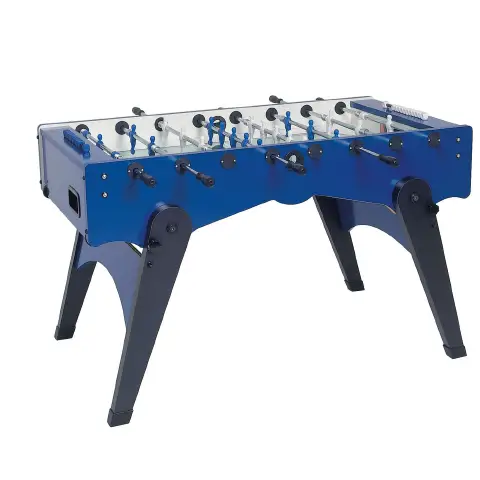 Foosball Table Football Foldy Blue Foldable Reversible Rods