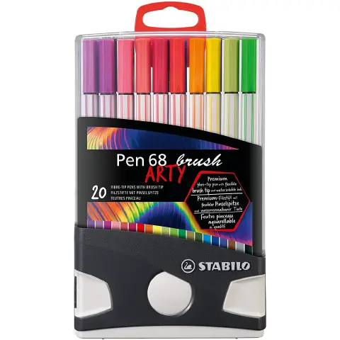 Stabilo Pen 68 Brush Arty Color Parade