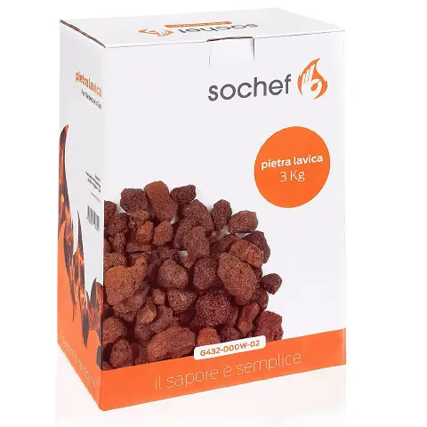 Red Lava Stone 3 Kg Sochef G432-000w-02