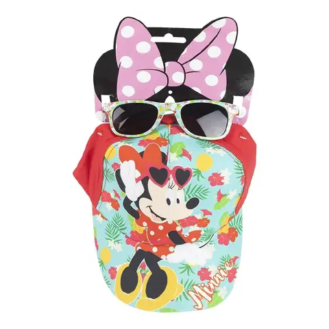 Minnie Set Cappellino e Occhiali da Sole