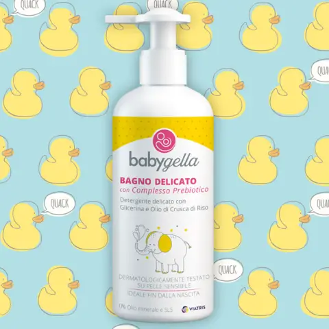 Babygella Prebiotic Bath Foam 250 ml