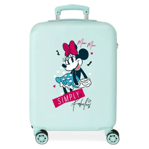 Minnie Simply Fabulous Trolley Abs 55cm. 4 Ruote