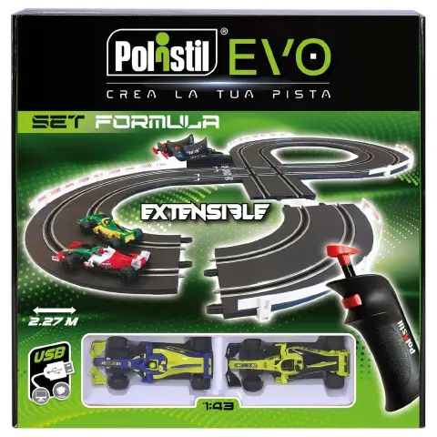 PISTA POLISTIL EVO SET FORMULA 1:43