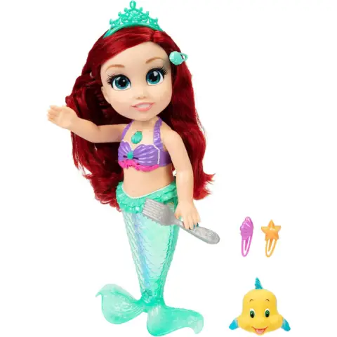 Disney Princess Ariel Singer, Sing in Italian! With dress, slippers, accessories.