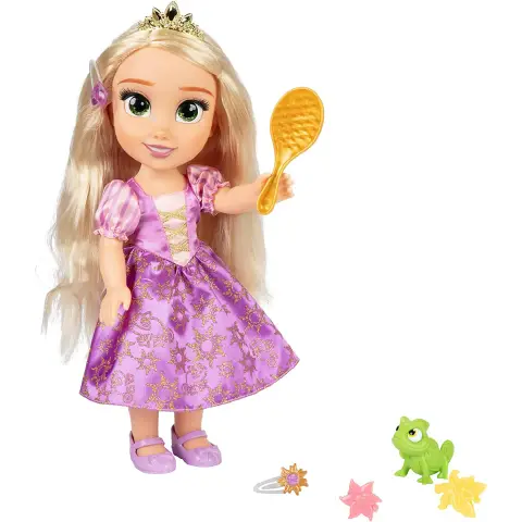 Disney Princess Rapunzel Singer, Sing in Italian! With dress, slippers, accessories.