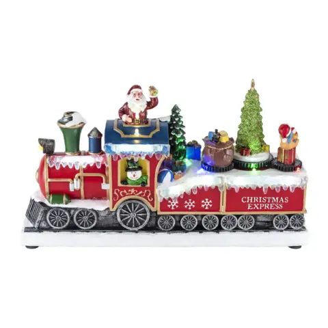 Multicolor Led Animated Train