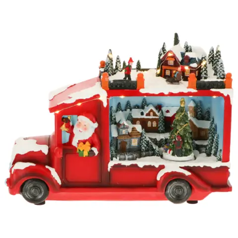 Truck Village Animated Lights Led Multicolor Adapter Included