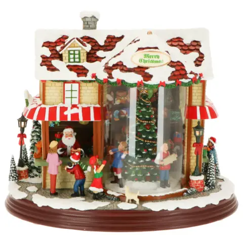 Animated Toy Store Scenery Music and Lights Led Adapter Included