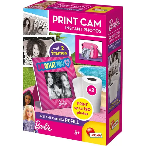 Lisciani Barbie Print Cam Refill for Instant Camera