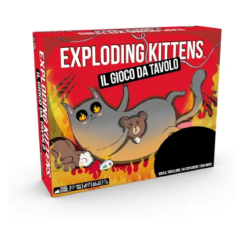 Exploding Kittens Gioco da Tavolo 3D