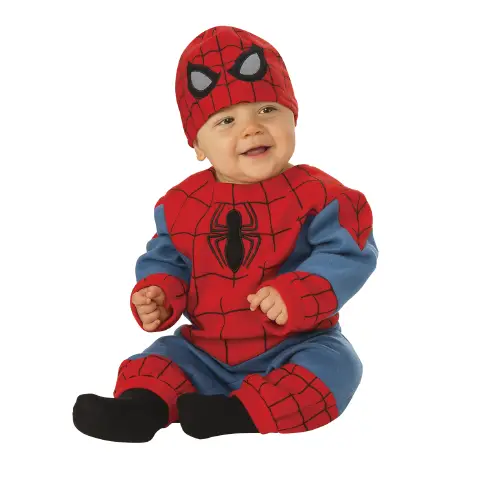 Costume Spider-Man per Bambini - Taglia Newborn - 0/6 mesi