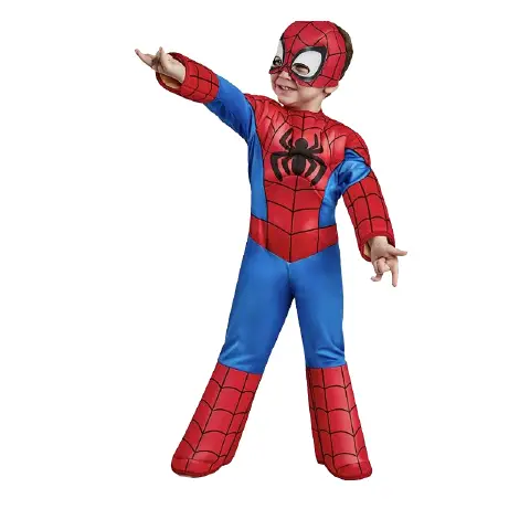 Costume Spider-Man per Bambini - Taglia XS - 2/3 anni