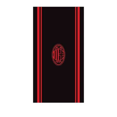 Cimato terry beach towel 90x170cm 100% Cotton A.c. Milan