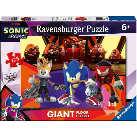 Giant Sonic 125 Piece Puzzle