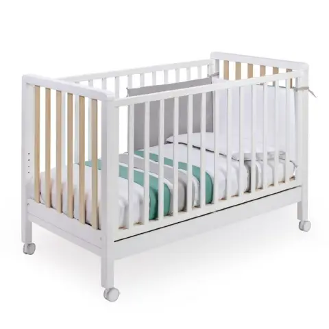 Astrid Natural White Cot Pali