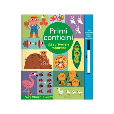 LIBRO SCRIVI CANCELLA & RISCRIVI - CONTICINI
