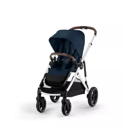 Gazelle S Stroller Ocean Blue Frame Silver