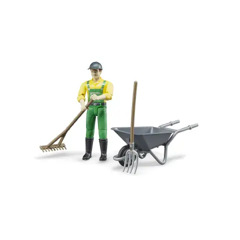 Bruder Farmer Character Set Toy.