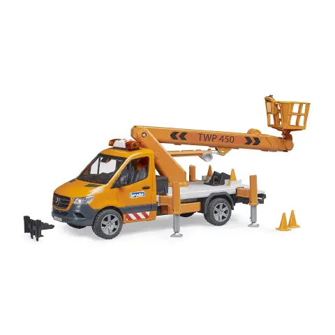 Mecrcedes Benz Sprinter with Working Platform and Light + Sound Module