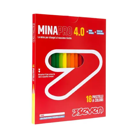 Minapro 4.0 Crayons - 18 Pcs Box