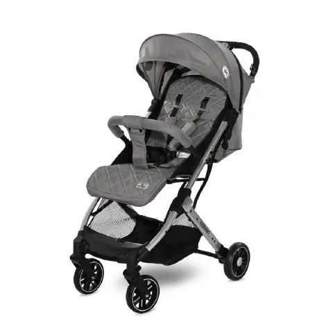 Fiorano Grey Stroller Silver Frame