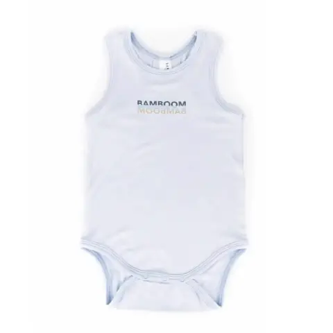 Bodysuit Tank Top 3 Months Light Blue Bamboom 51906