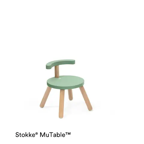 STOKKE MUTABLE WOODEN CHAIR V2 CLOVER GREEN