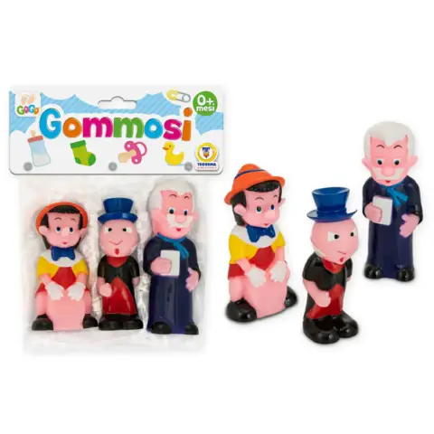 Gogo - Gommosi Pinocchio 3 Pcs