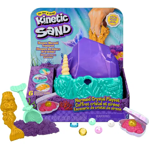 Kinetic Sand Playset Little Mermaid Crystal