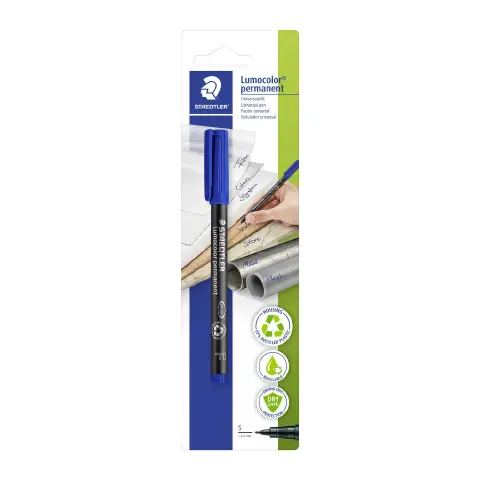 Lumocolor 313 S Blue markers - 10-pack