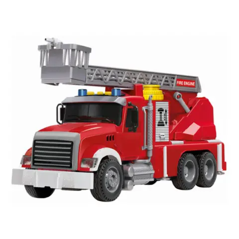 Fire Truck On The Road Clutch Lights And Sounds