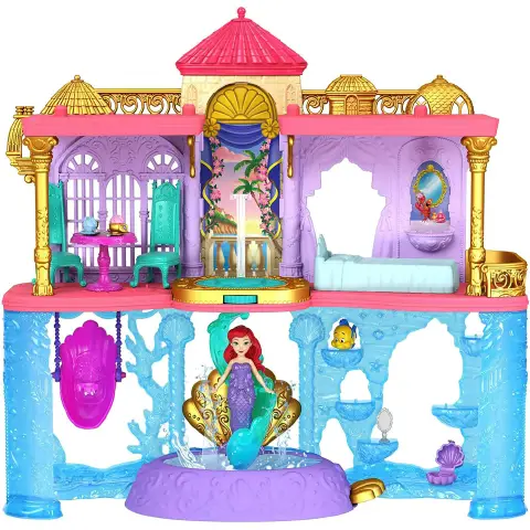 Disney Princess Ariel's Castle Of Two Worlds Composable Set
