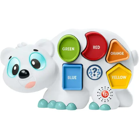 Fisher Price Fabietto Bear Shapes Colors Hrb80