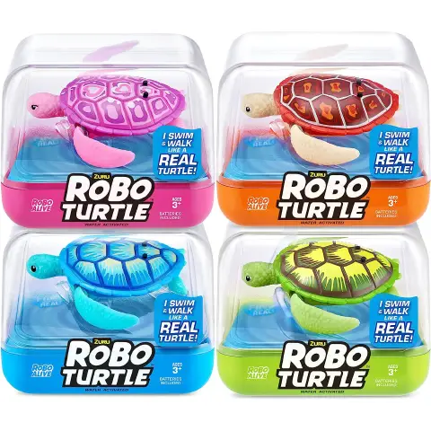 Robo Turtle Really Swims