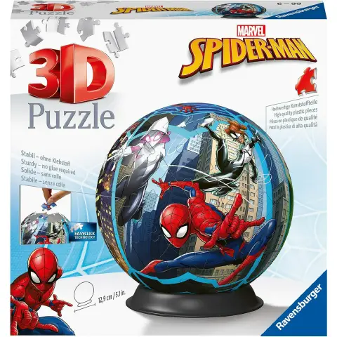 Puzzle 3d Ball Spiderman