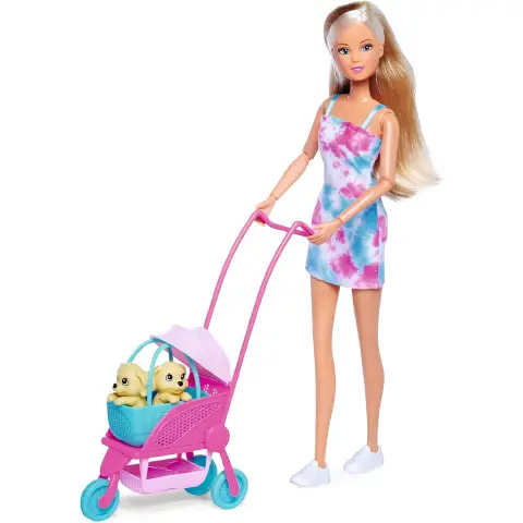 Steffi Love Dog Buggy doll