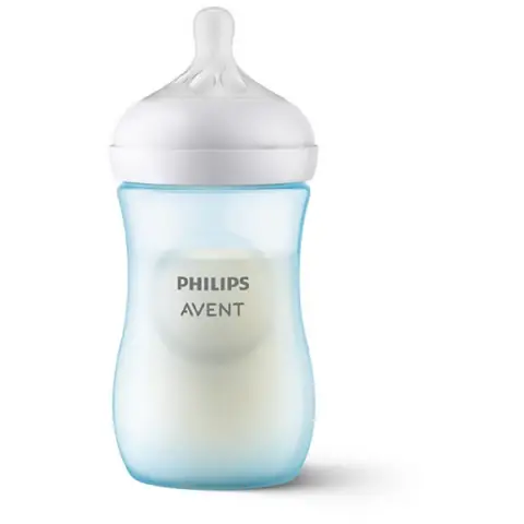 Natural 3.0 260 ml Baby Bottle Light Blue