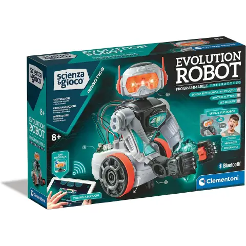 Science & Game New Evolution Robot - Evolution 2.0-Robot to Build And Program, Remote Controlled