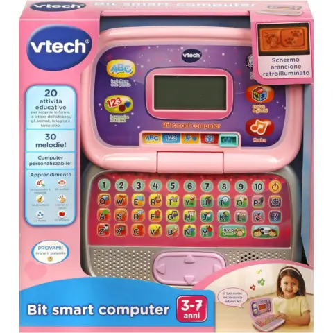 Bit Smart Computer Pink - Children's Interactive Computer