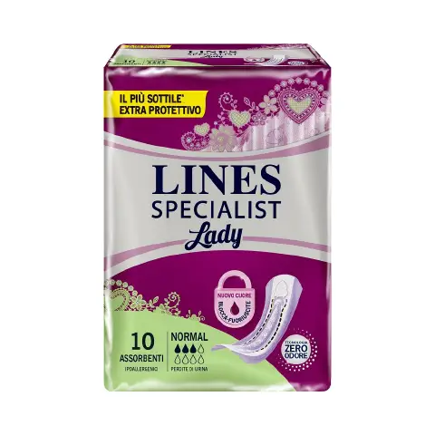 Lines Specialist Normal 10 Assorbenti