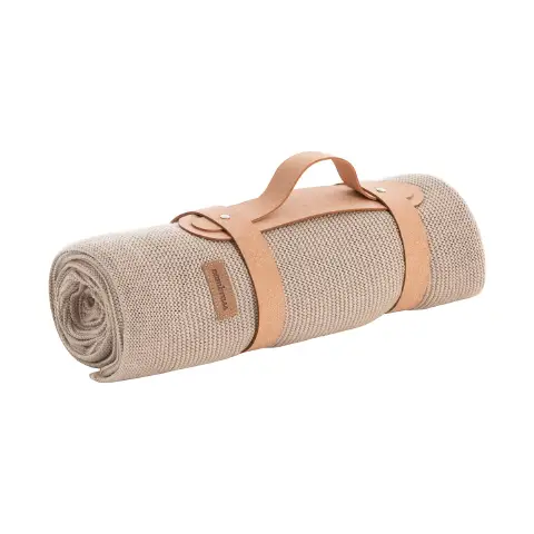 Coperta di Bambú  Plain Gg5 Beige