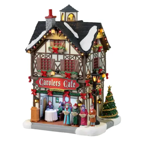 Carolers Café: Christmas Melodies and Warmth in Caddington Village