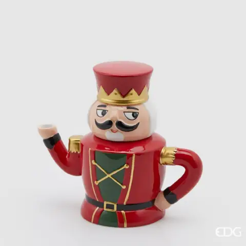 Christmas Soldier Teapot: 19x22x10 cm