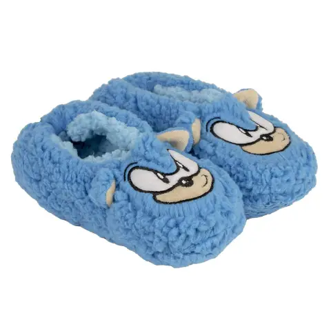 Sonic Pantofole con Applicazione T36/39 Blue
