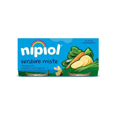 Nipiol Homogenized Mixed Vegetables gr. 80x2