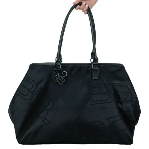 Bamboom Black Fabric Travel Bag