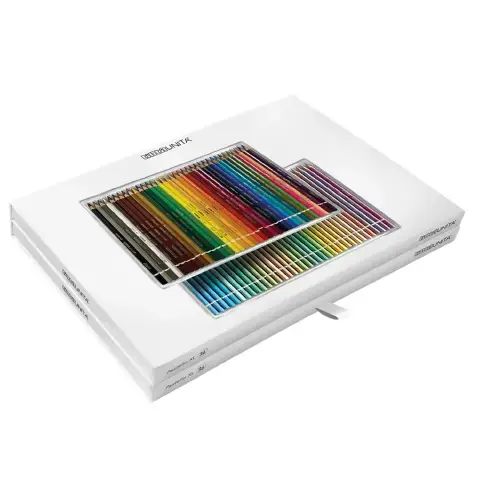 Solid Color Crayons Mina 4.0 Magnetic Box 72 Pieces