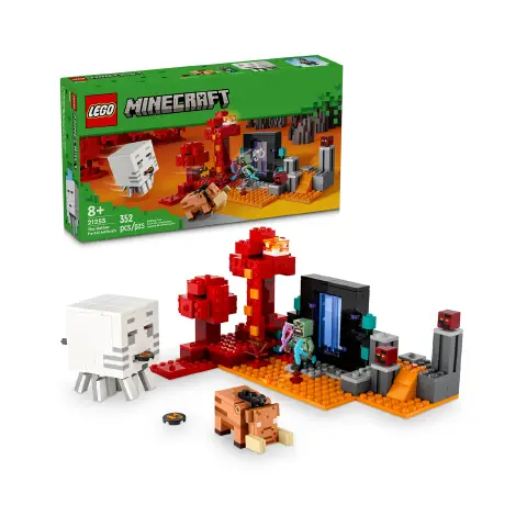 Lego Minecraft - Ambush in the Nether Portal 21255